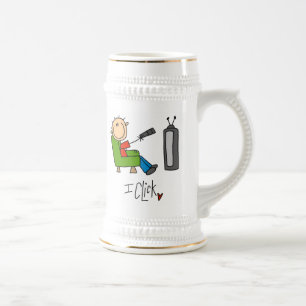 Caneca De Cerveja Eu Cliquei TV Viciado