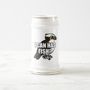 Caneca De Cerveja Eu posso tenho peixes?