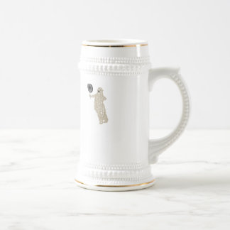 Caneca De Cerveja Eu sou o urso polar. Prática de alvo