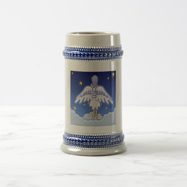 Caneca de cerveja Eyed estrelado do anjo (Centro)