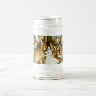 Caneca De Cerveja Fadas e Coelho
