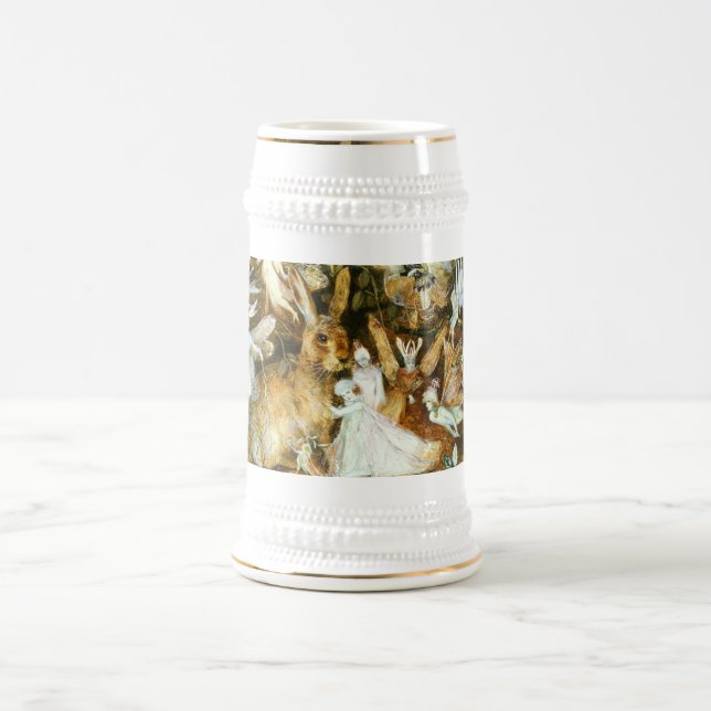 Caneca De Cerveja Fadas e Coelho (Centro)