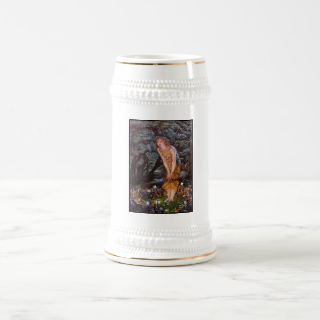 Caneca De Cerveja Fadas numa Noite de Verão no Sonho de uma Menina (Centro)