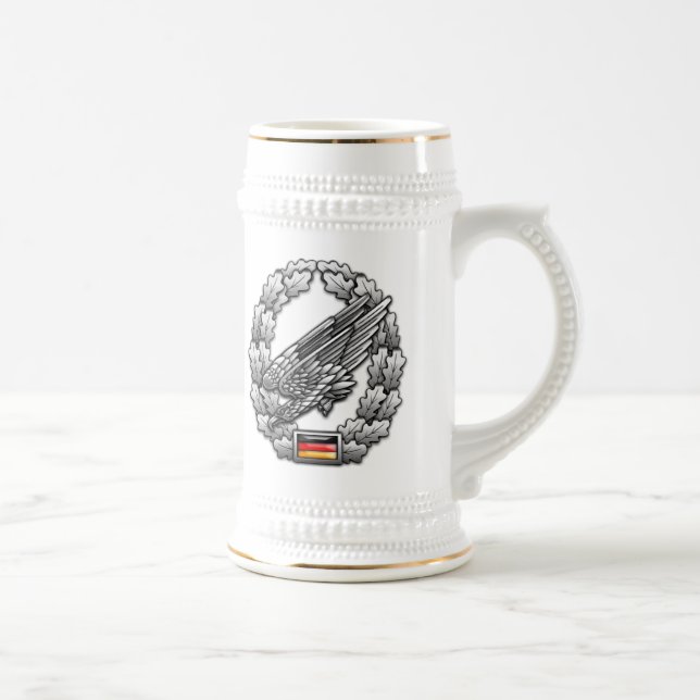 Caneca De Cerveja Fallschirmjägertruppe Barettabzeichen (Direita)