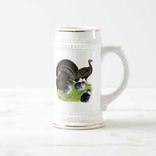 Caneca De Cerveja Família de Bronze Padrão da Turquia