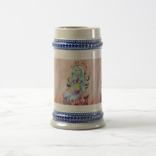 Caneca De Cerveja Fantasy Pixie Fairy Thunder_Cove