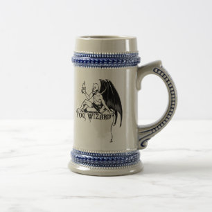 Caneca De Cerveja Feiticeiro Devilstein da névoa