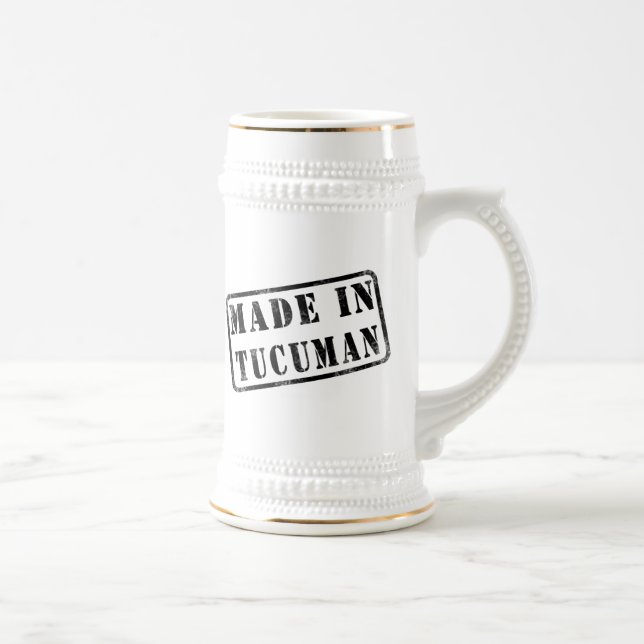 Caneca De Cerveja Feito em Tucuman (Direita)