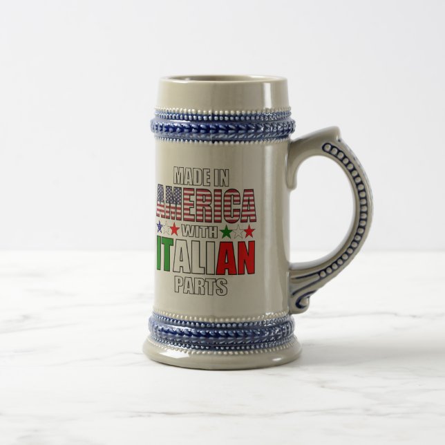 Caneca De Cerveja Feito na América com peças italianas (Direita)