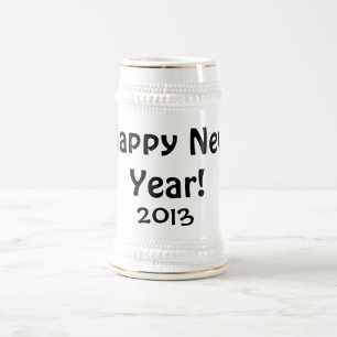 Caneca De Cerveja Feliz ano novo, 2013