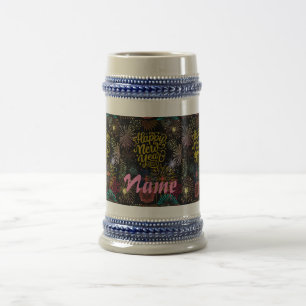 Caneca De Cerveja Feliz ano novo 2023 Thunder_Cove