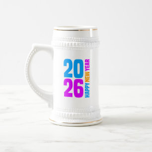 Caneca De Cerveja Feliz ano novo 2026-34568