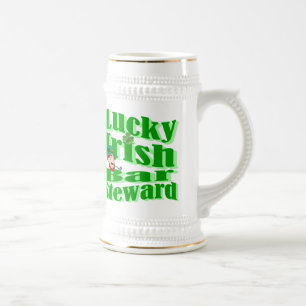 Caneca De Cerveja Feliz Dia de São Patrício irlandês