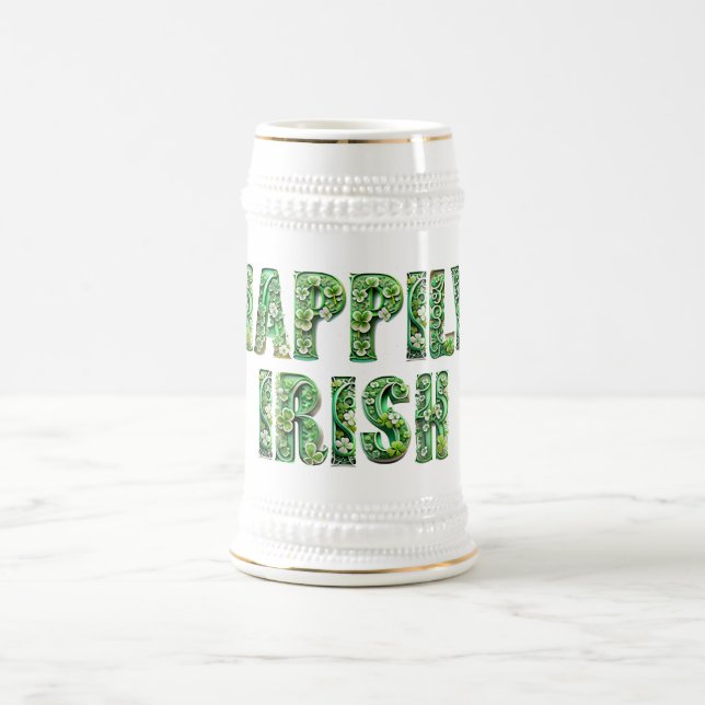 Caneca De Cerveja Feliz irlandês (Centro)