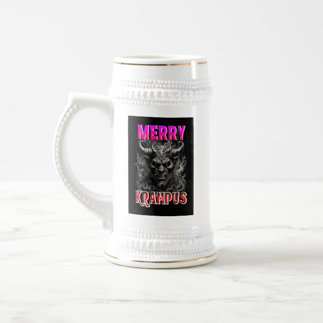 Caneca De Cerveja Feliz Krampus (Esquerda)