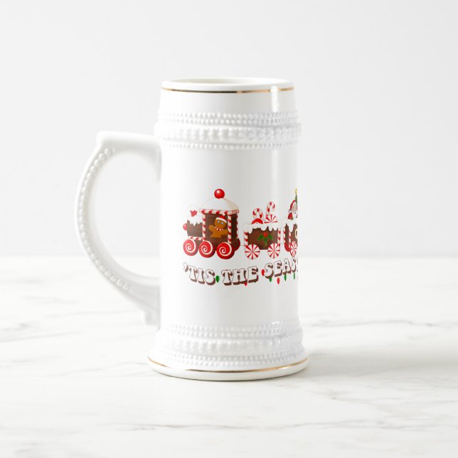 CANECA DE CERVEJA FELIZ NATAL (Esquerda)