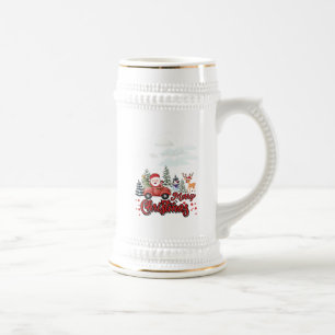 Caneca De Cerveja Feliz Natal Papais noeis Vermelhos Presentes de Ca
