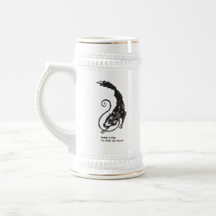 Caneca De Cerveja Fenrir Fenris é um cão livre mitologia viking nórd