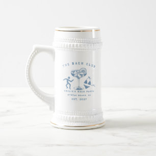 Caneca De Cerveja Festa de Solteira Personalizada Moderna de Fim de