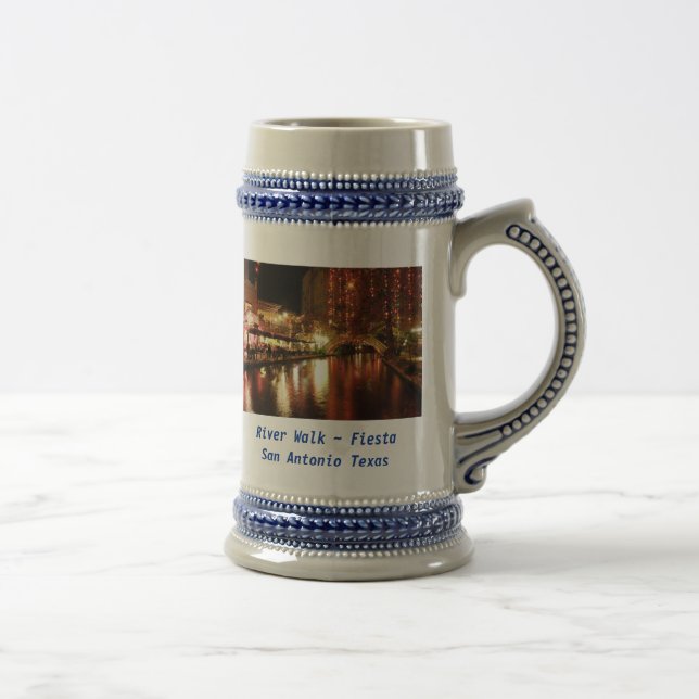 Caneca De Cerveja Festa do ~ da caminhada do rio (Direita)