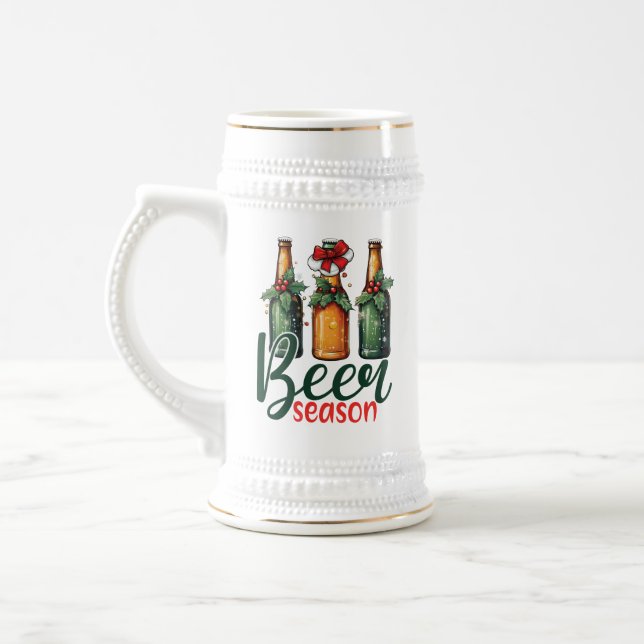 Caneca De Cerveja Festiva cerveja de Natal (Esquerda)