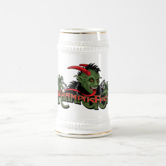 Caneca de cerveja festiva de Krampus