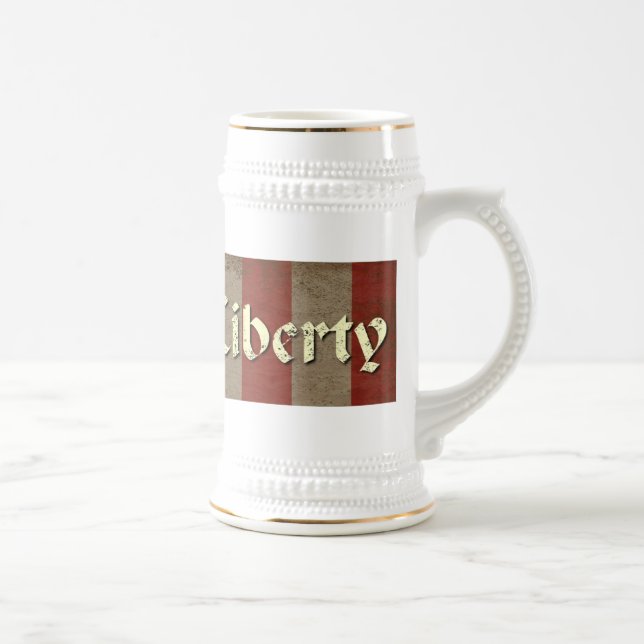 Caneca De Cerveja Filhos da bandeira da liberdade (Direita)