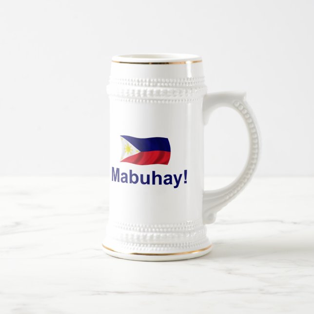 Caneca De Cerveja Filipino Mabuhay! (Direita)
