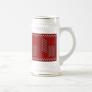 Caneca De Cerveja Flocos de neve do inverno