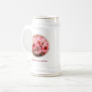 CANECA DE CERVEJA FLORES