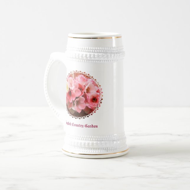CANECA DE CERVEJA FLORES (Frente Esquerda)