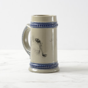 Caneca De Cerveja Fox Face Café Mug