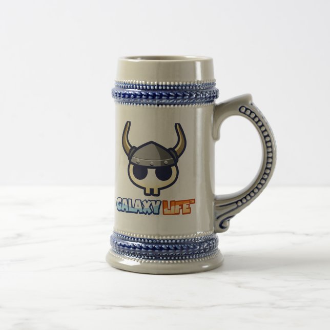 Caneca De Cerveja Frasco de Viking da vida da galáxia! (Direita)
