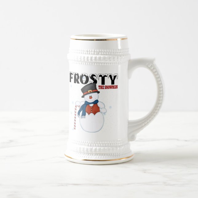 Caneca De Cerveja Frosty, o boneco de neve (Direita)