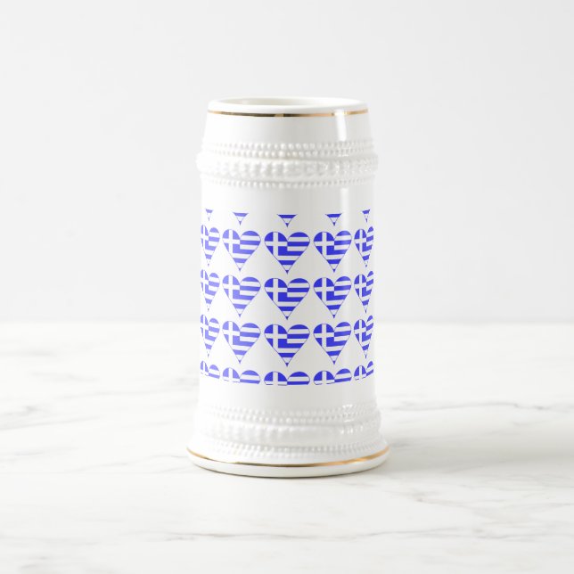 Caneca De Cerveja Funky Gregory Flag Heart (Centro)