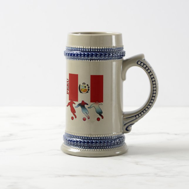 Caneca De Cerveja Futebol Peru (Direita)