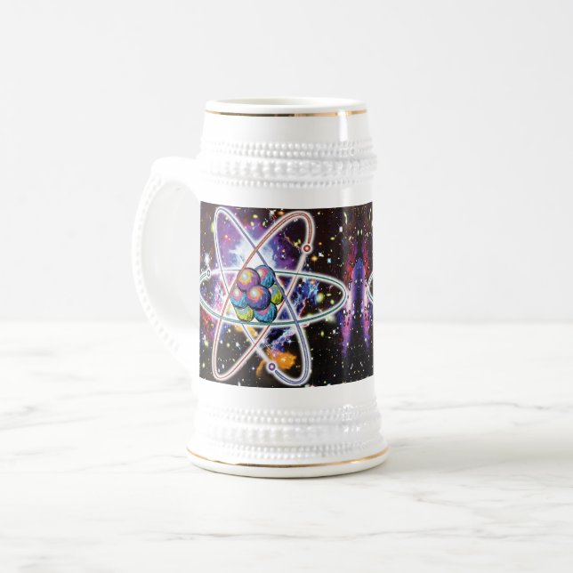 Caneca De Cerveja Galático Atômico (Frente Esquerda)