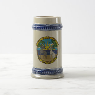 CANECA DE CERVEJA GALGOS SÃO LEGAIS E OS OUTROS BABAM