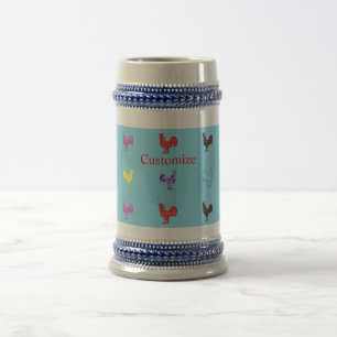 Caneca De Cerveja Galinha Hens Thunder_Cove