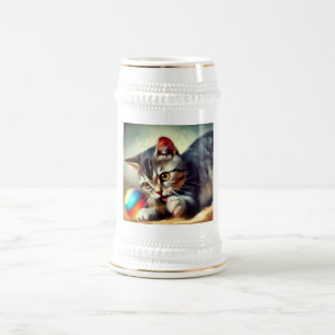 Caneca De Cerveja Gato de Shorthair Europeu