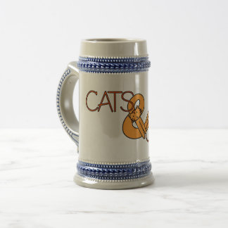 Caneca De Cerveja Gato do gato!