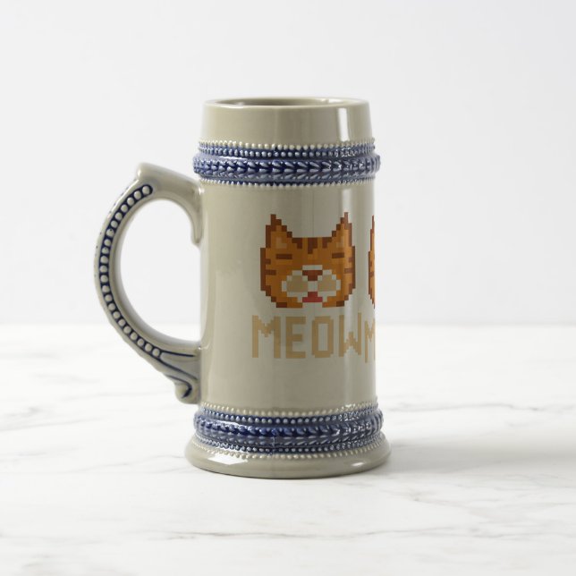 Caneca De Cerveja gato miau (Esquerda)