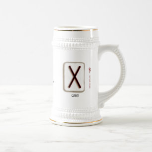 Caneca de cerveja Gebo RuneStone