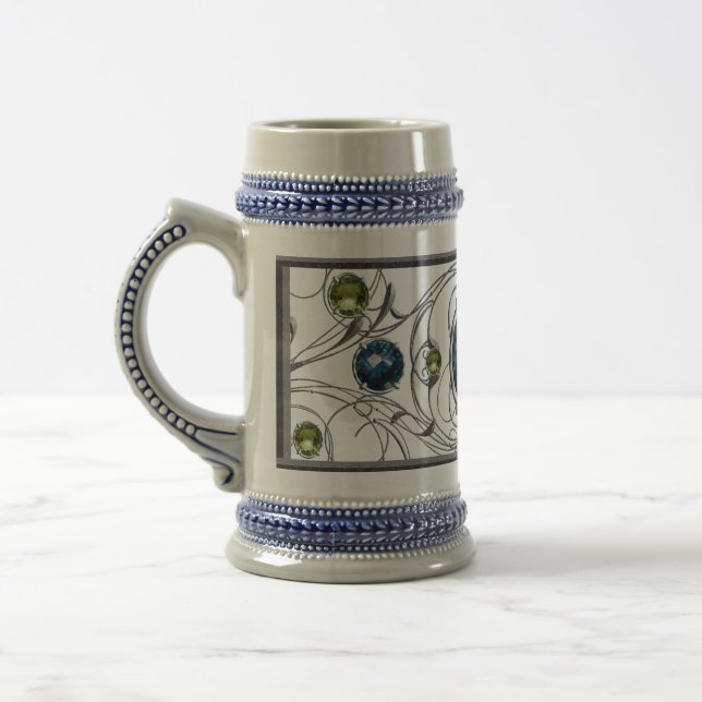 Caneca De Cerveja Gema Azul (Esquerda)