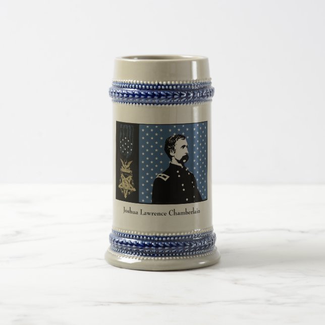 Caneca De Cerveja General Chamberlain e a medalha da honra (Centro)