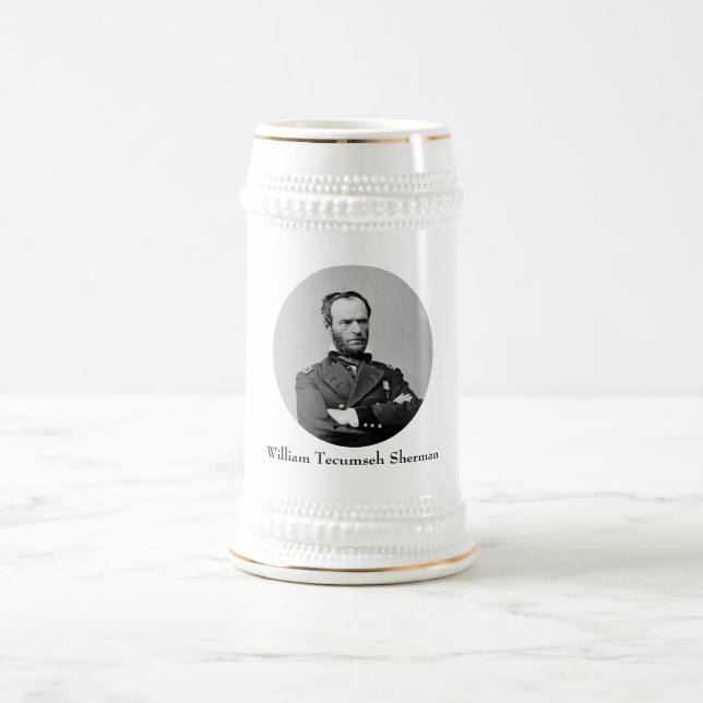 Caneca De Cerveja General William Tecumseh Sherman (Centro)