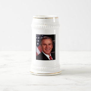 Caneca De Cerveja George Bush 43º Presidente americano