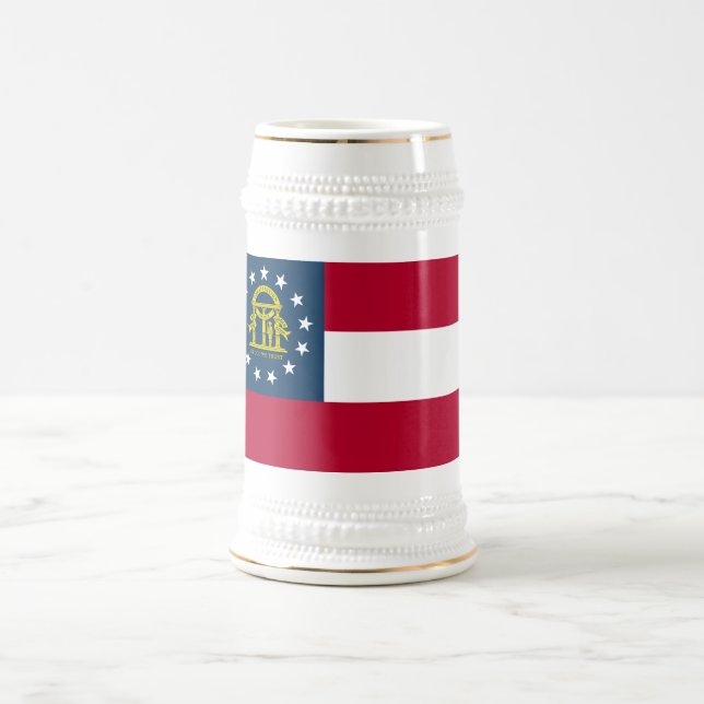 CANECA DE CERVEJA GEORGIA FLAG (Centro)