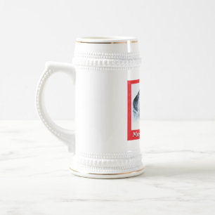 Caneca De Cerveja German shepherd e Papai Noel