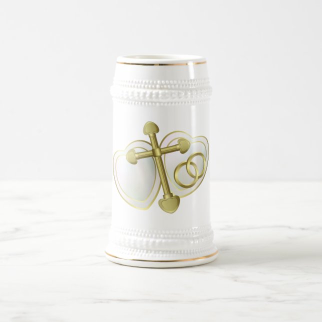 Caneca De Cerveja Gift Mug Casado (Centro)